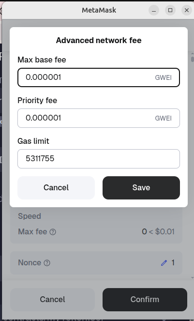 Deploy smart contract step 8